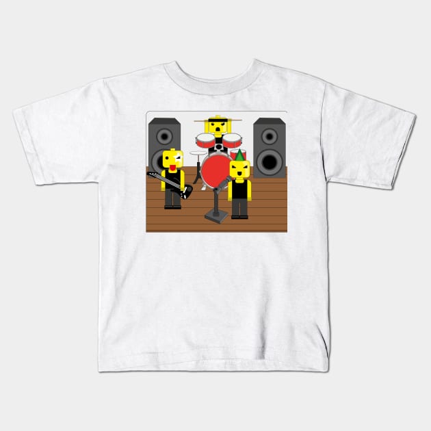 Rock Star Kids T-Shirt by GilbertoMS